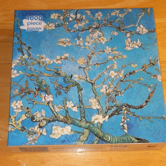 Flame Tree Publishing Other - Vincent Van Gogh Jigsaw Puzzle Almond Blossom 1000 Pc Art Puzzle Tree Flower NEW